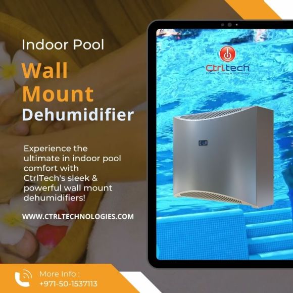 Wall mounted dehumidifier for spa and Jacuzzi